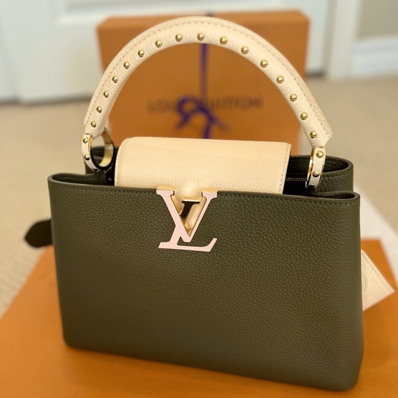 Authentic (Pristine) New Interpretation Capucines Louis Vuitton Bag. $5,988. - Picture 1 of 15